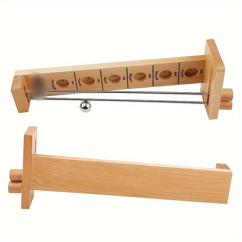 Wooden Stick Ball Game Space Adventure - SpaceBall Frenzy