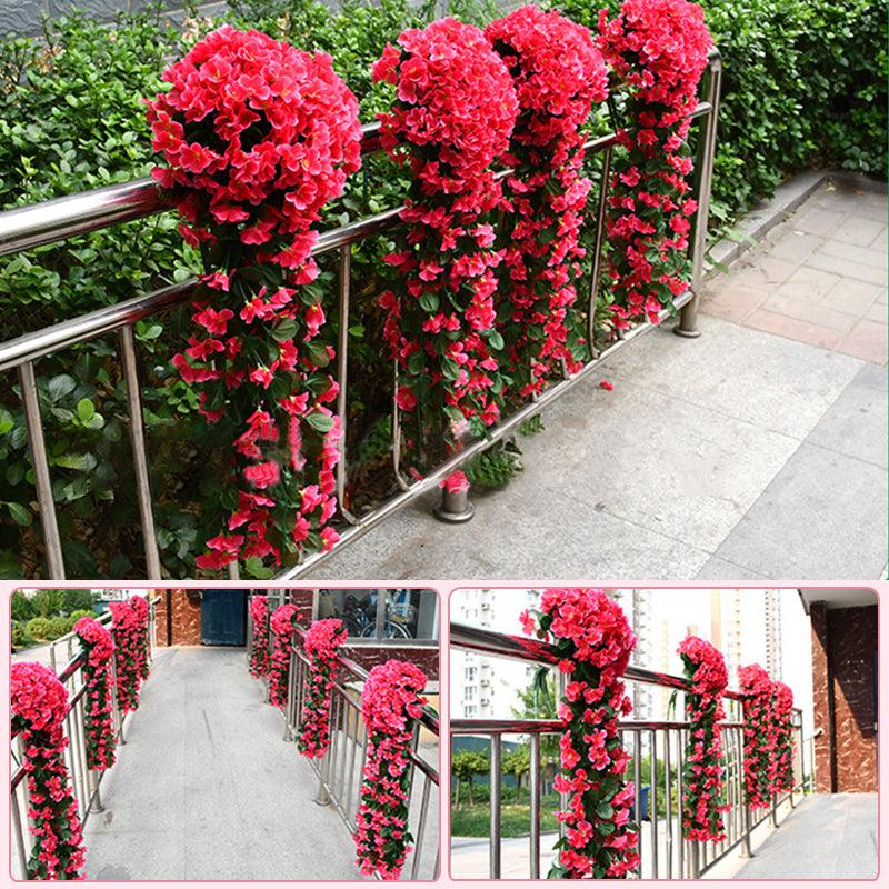Artificial Hanging Flower | Colourful Flower Decoration with No Maintenance