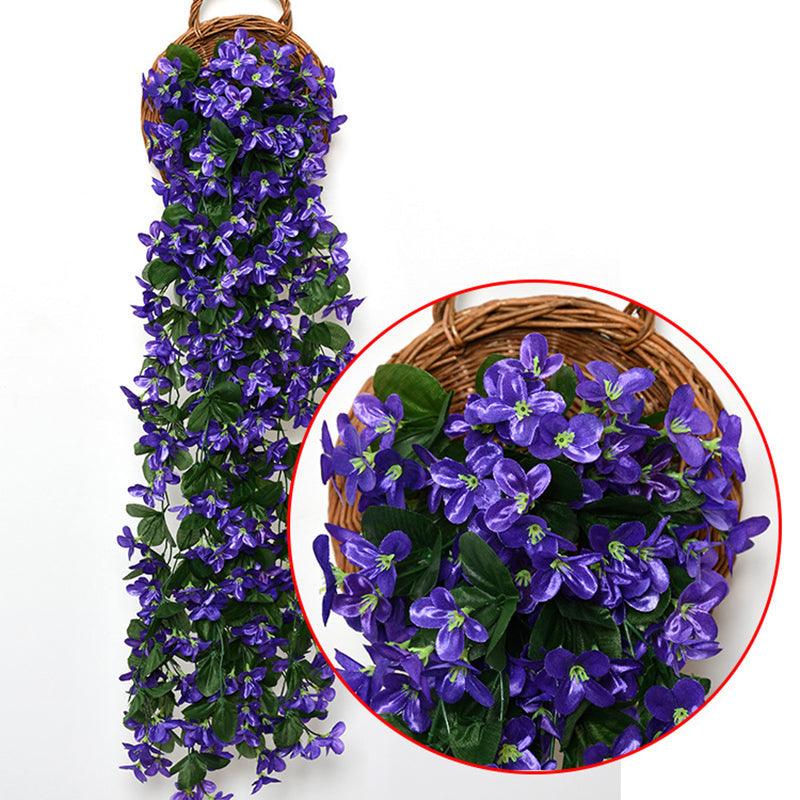 Artificial Hanging Flower | Colourful Flower Decoration with No Maintenance