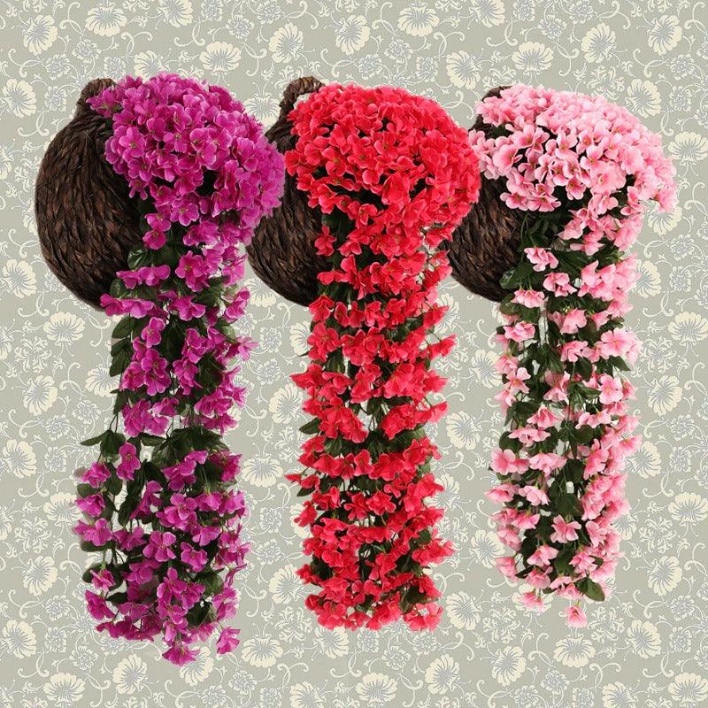 Artificial Hanging Flower | Colourful Flower Decoration with No Maintenance