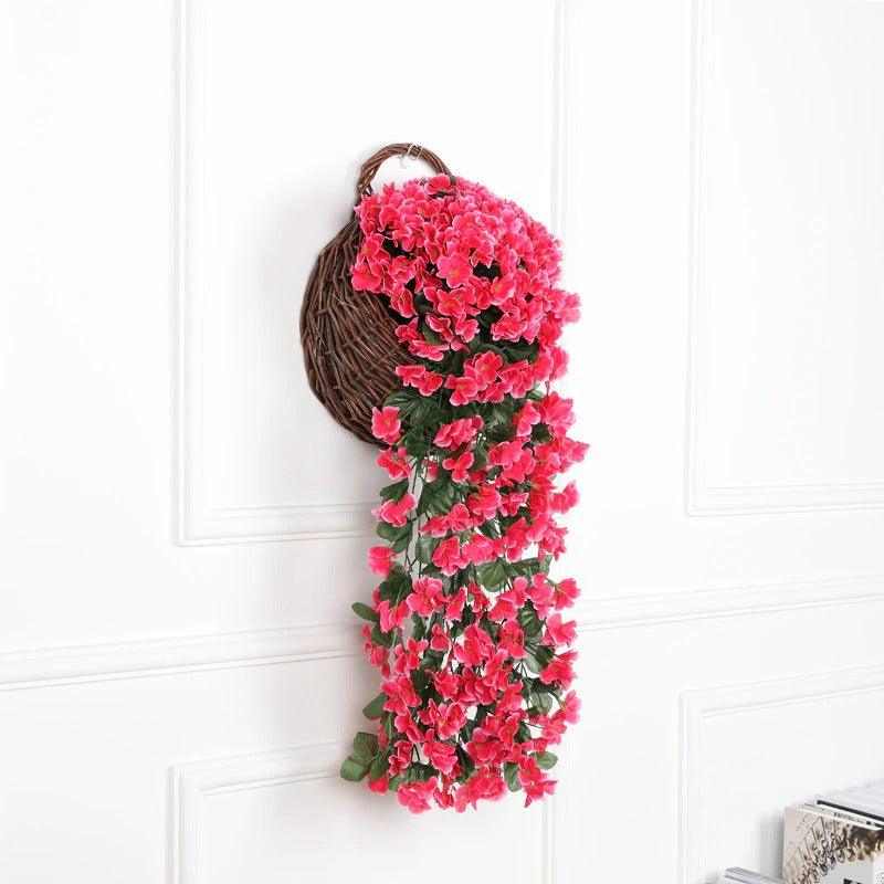 Artificial Hanging Flower | Colourful Flower Decoration with No Maintenance