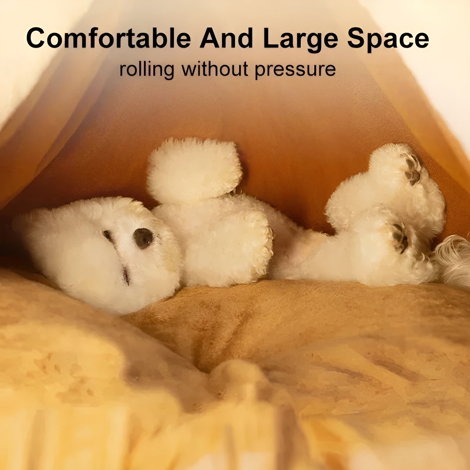 Winter Snuggle Tent for Pets – Frosty PurrPalace