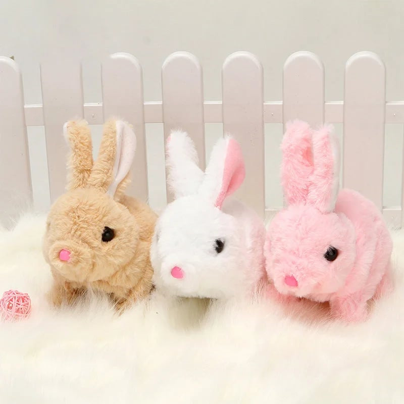 Interactive Cuddly Bunny - HoppyMate
