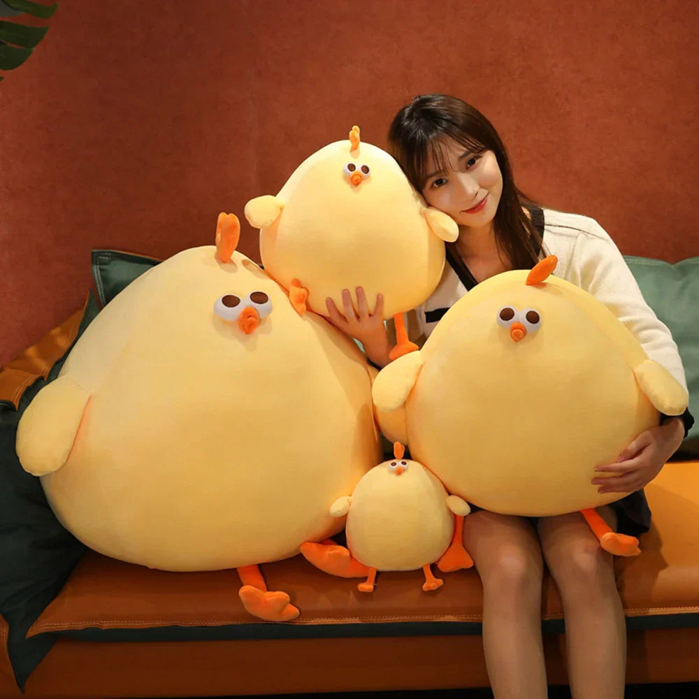Cute Chicken Plush Toy - SnuggleChick