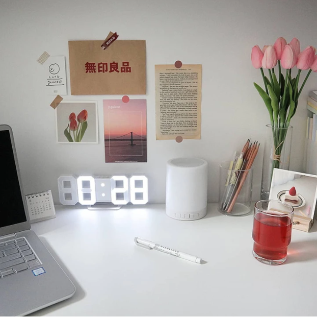Smart 3D Digital Clock – Modern Design for Your Nightstand