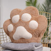 VeluPaws Heated Plush Cushion | Adorable cat paw hand warmer with a built-in heat pack and a soft blanket—perfect for chilly days.