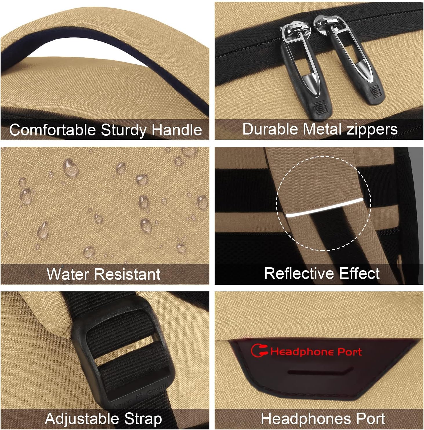 Dunne anti-theft laptop backpack with USB charging port