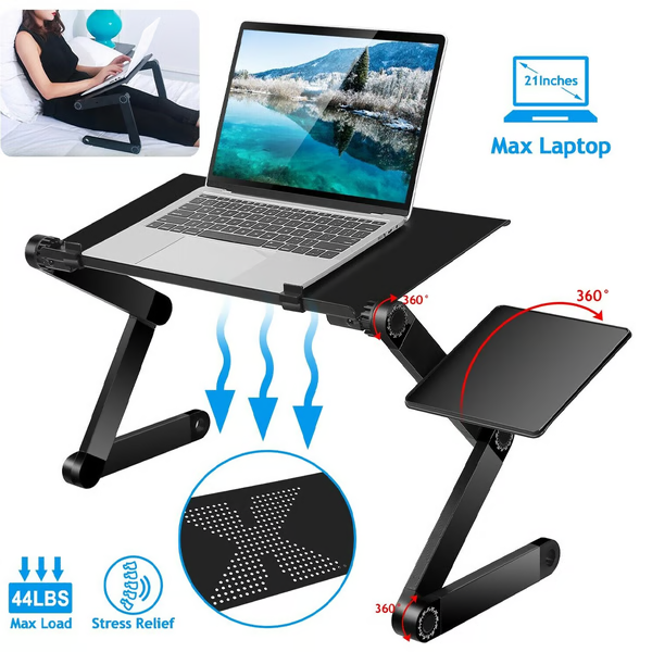 360° Ergonomic Laptop Stand – FlexStand