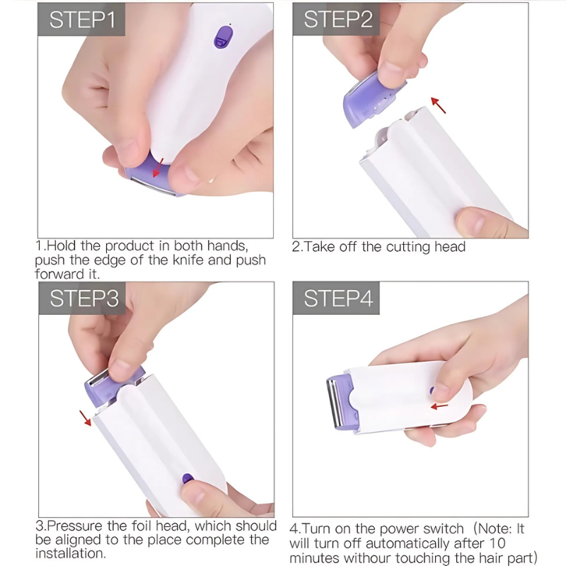 Pro | Laser Hair Removal Device | Painless & Comfort