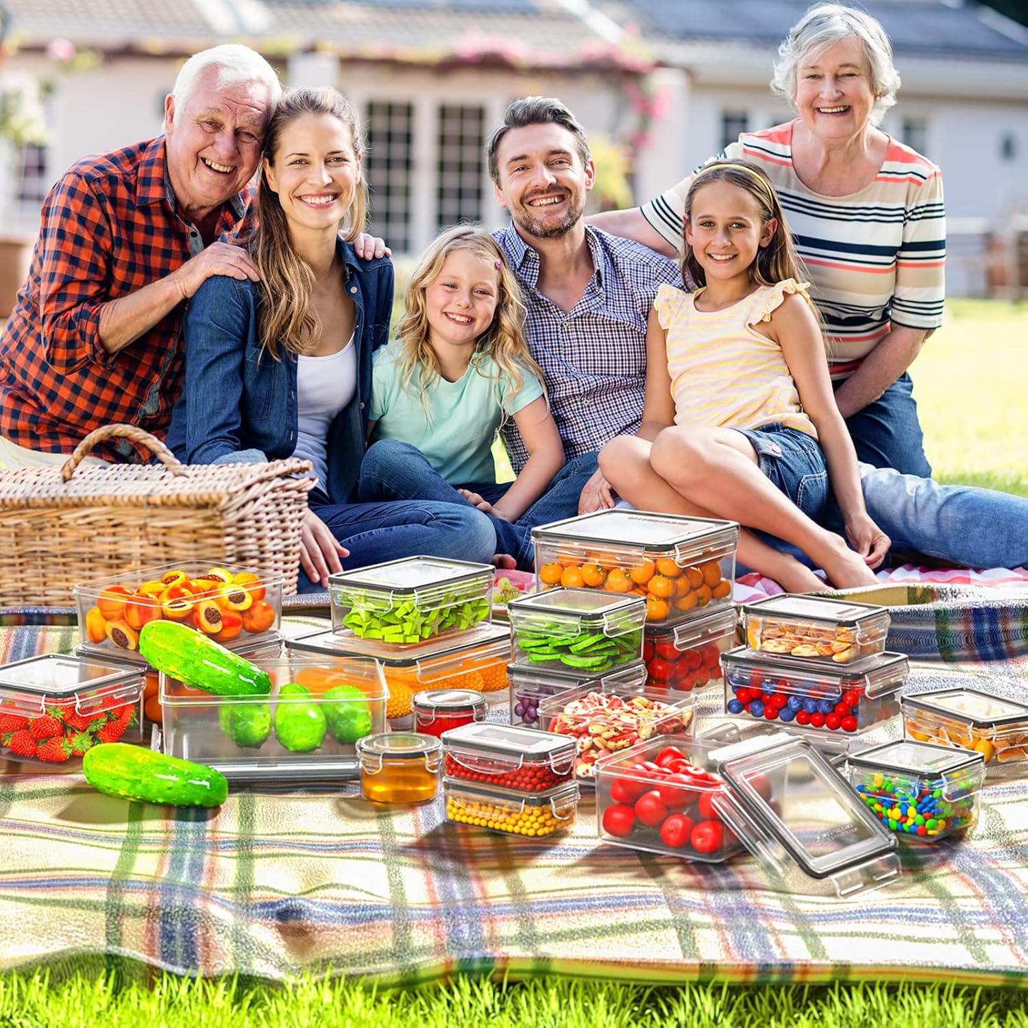 40-Piece Airtight Food Storage Set – SnapStore