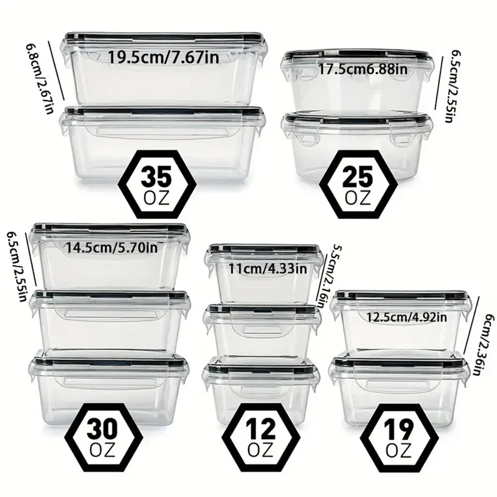12-Piece Food Storage Container Set - FoodSaver