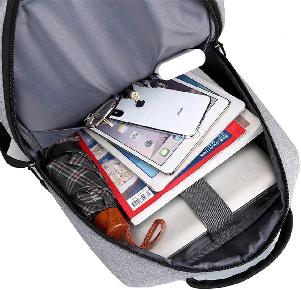 Slim Waterproof Laptop Backpack with USB Port