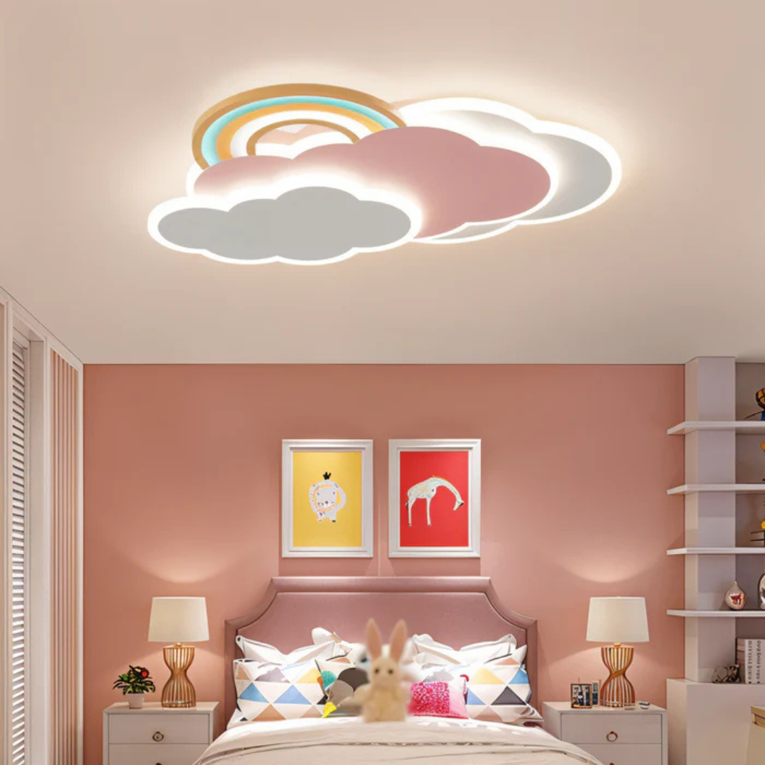 Pinky LED Ceiling Light - Rainbow Light for Children's Room