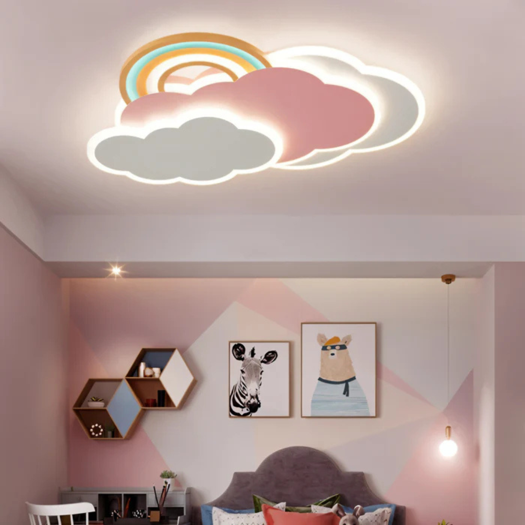 Pinky LED Ceiling Light - Rainbow Light for Children's Room