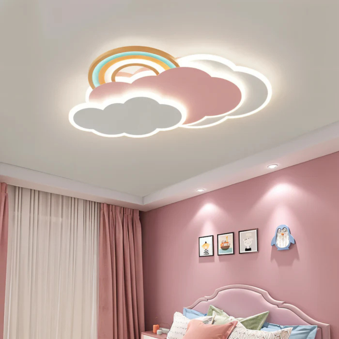Pinky LED Ceiling Light - Rainbow Light for Children's Room