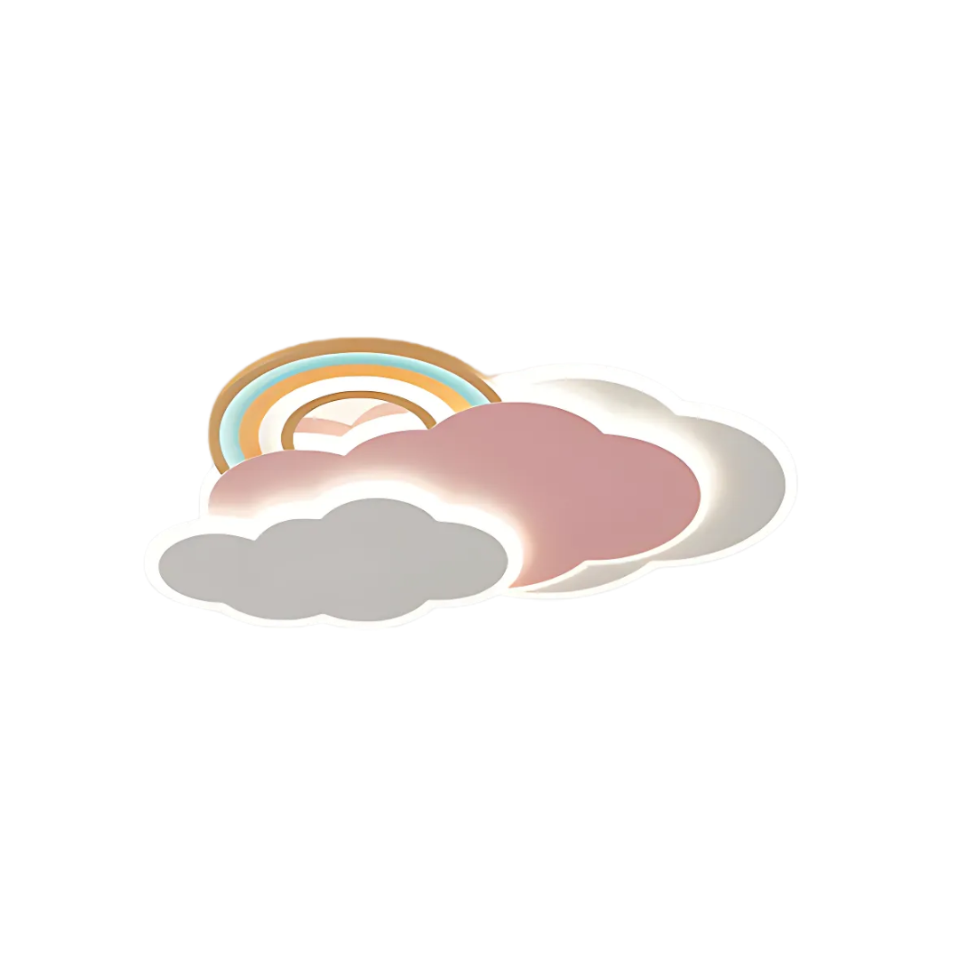 Pinky LED Ceiling Light - Rainbow Light for Children's Room