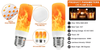 Flame Effect Lamp - 9W Simulated Flame Bulb