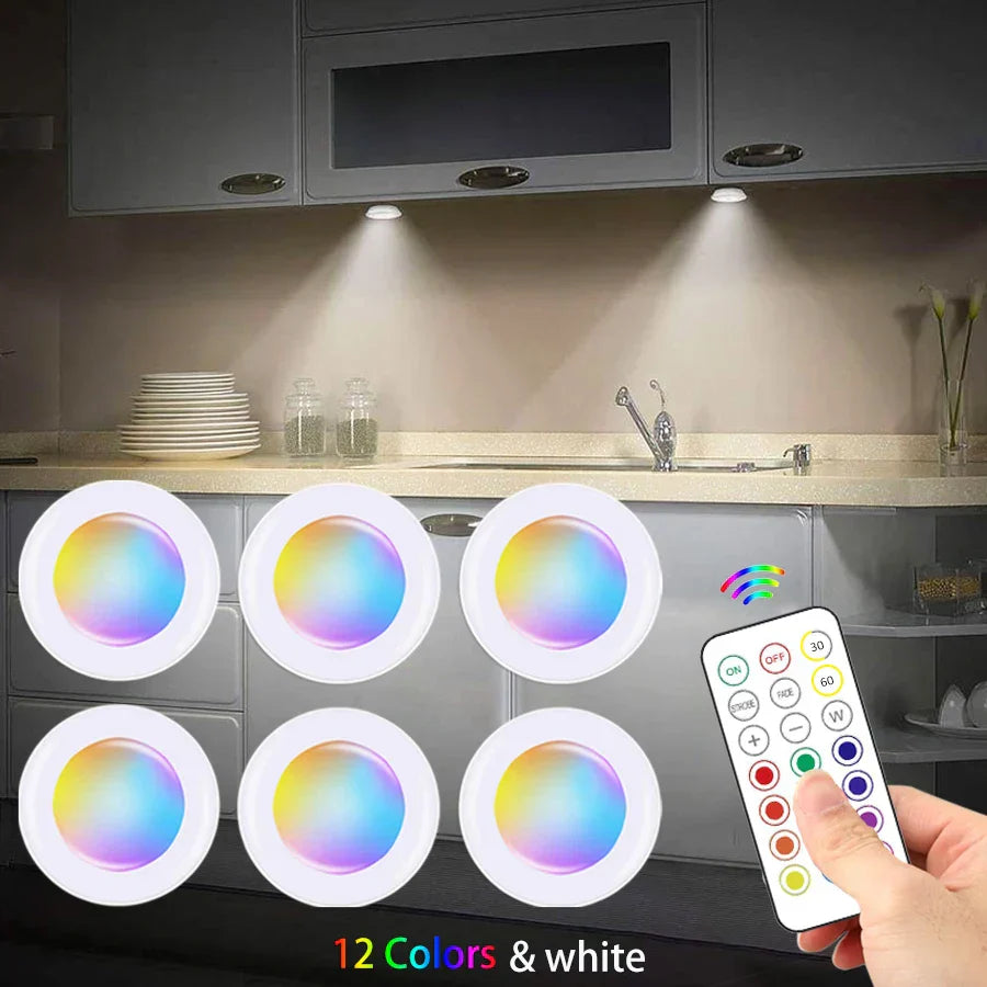 Wireless RGB LED Under-Cabinet Light - GlowyLed