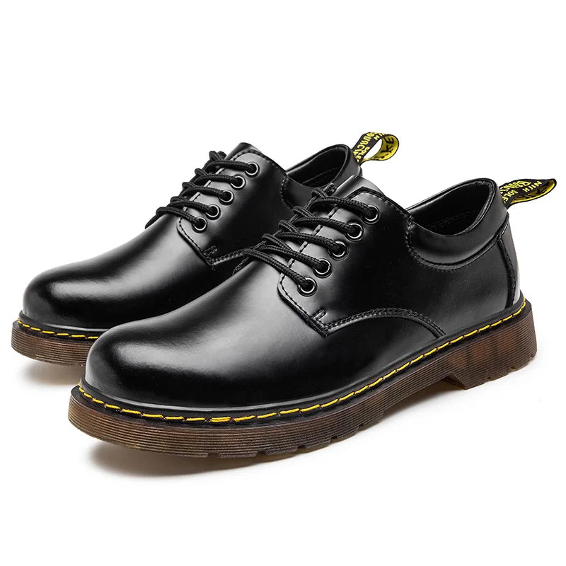 Men's Leather Lace-Up Shoes | Elegant Timeless Style