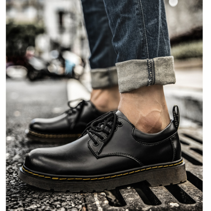 Men's Leather Lace-Up Shoes | Elegant Timeless Style