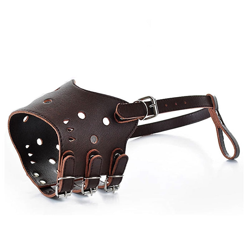 Leather Dog Muzzle - Safety and Comfort | Sizes and Colours