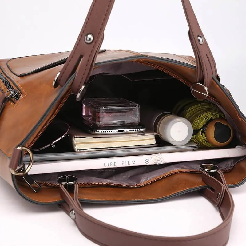 Lievehart Leather Shoulder Bag | Elegant & Durable | Adjustable Strap