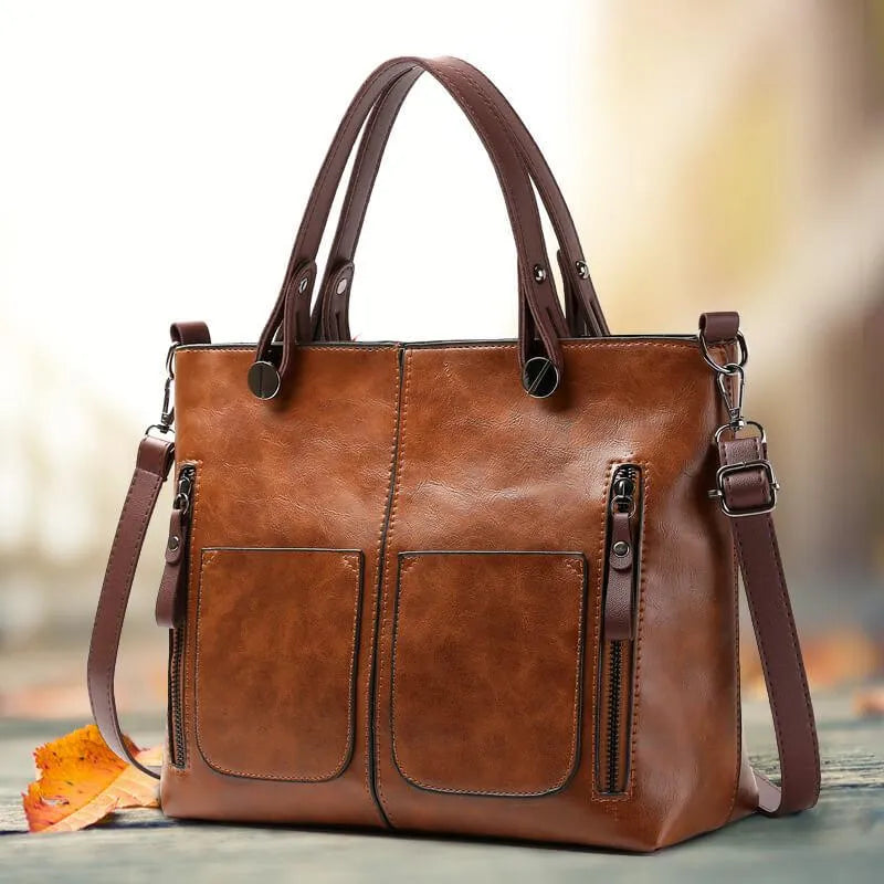 Lievehart Leather Shoulder Bag | Elegant & Durable | Adjustable Strap