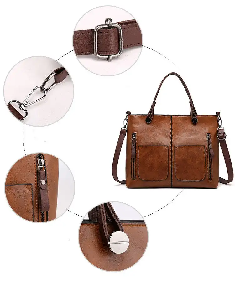 Lievehart Leather Shoulder Bag | Elegant & Durable | Adjustable Strap