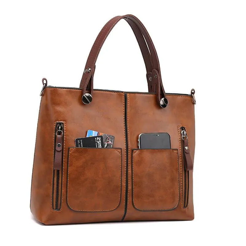 Lievehart Leather Shoulder Bag | Elegant & Durable | Adjustable Strap