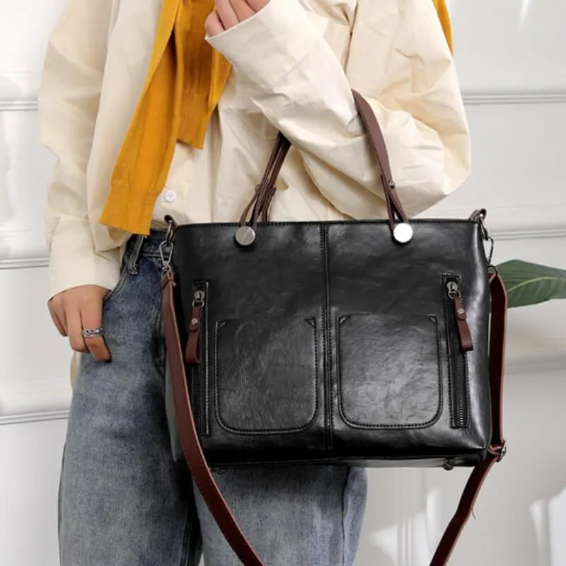 Lievehart Leather Shoulder Bag | Elegant & Durable | Adjustable Strap