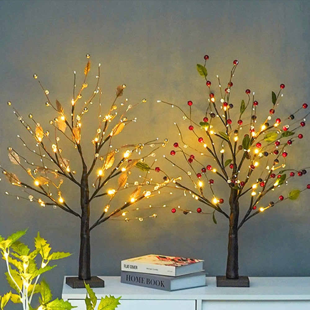 Mood-Enhancing LED Spring Tree - LumaSpring