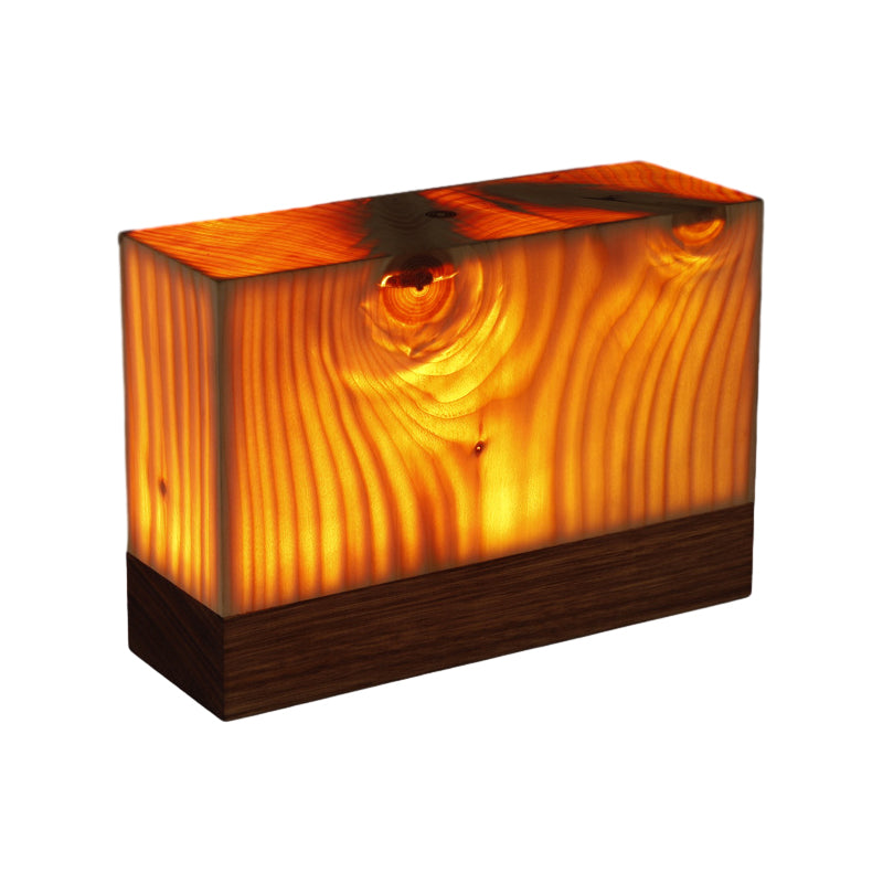 Stylish LED Table Lamp – WoodGlow