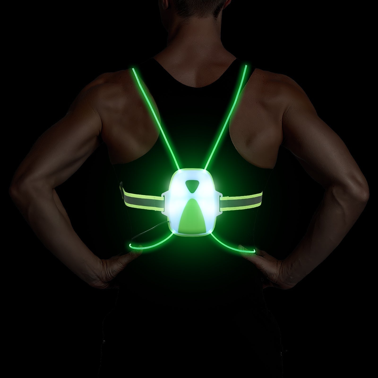 LED Safety Vest for Runners – ReflectSafe Spring 2025 Edition