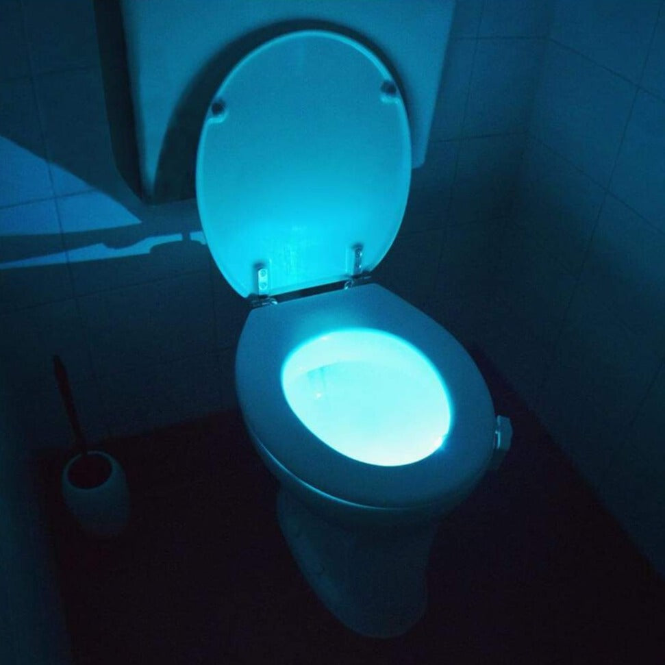 Motion Sensor Toilet Night Light - GlowBowl