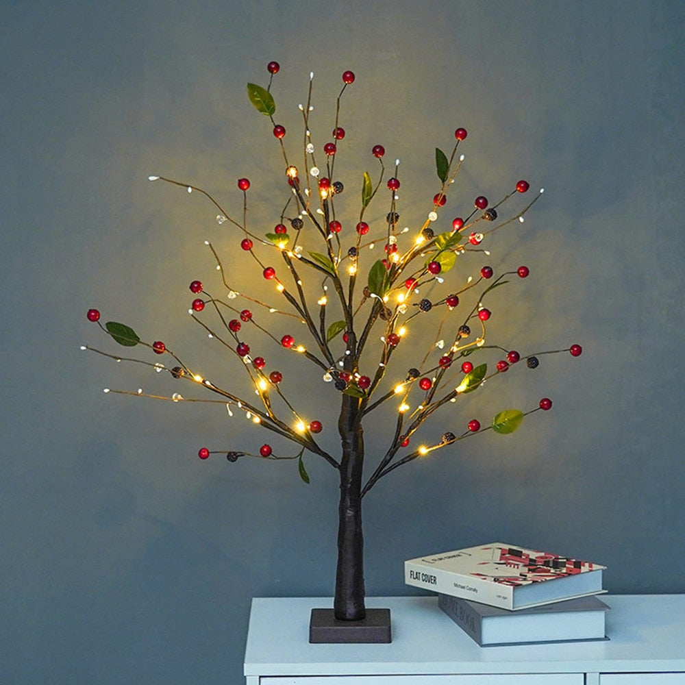 Mood-Enhancing LED Spring Tree - LumaSpring