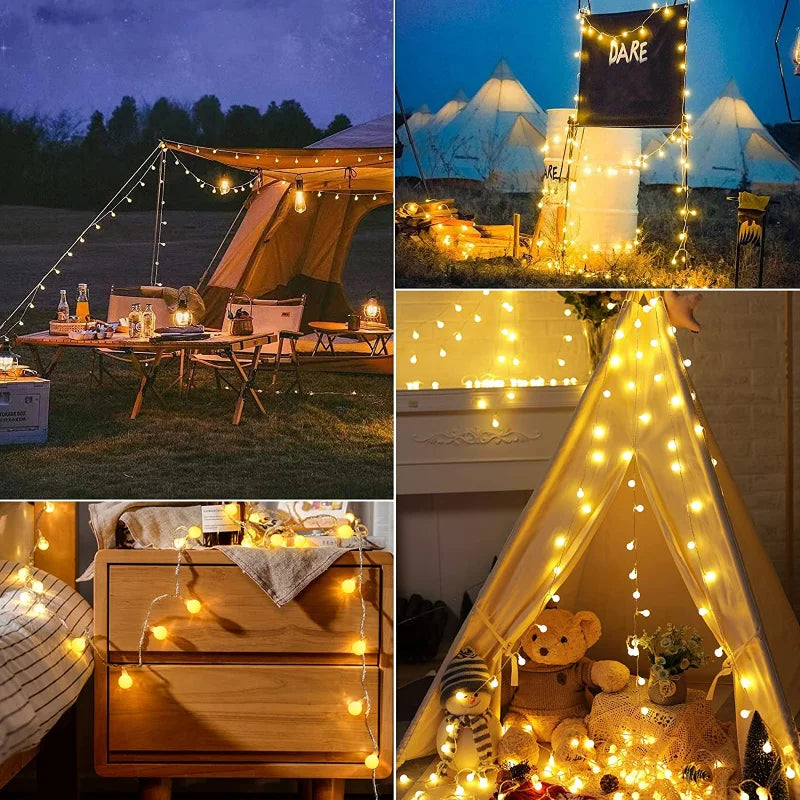 Solar-Powered Party Lights – SolarGlow