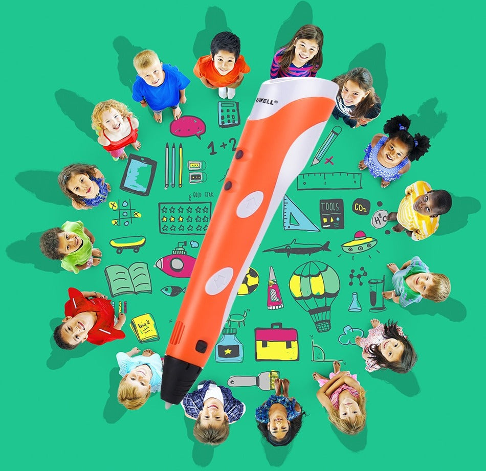 3D Pen | Creative Writing and Drawing - Lightweight and Ergonomic