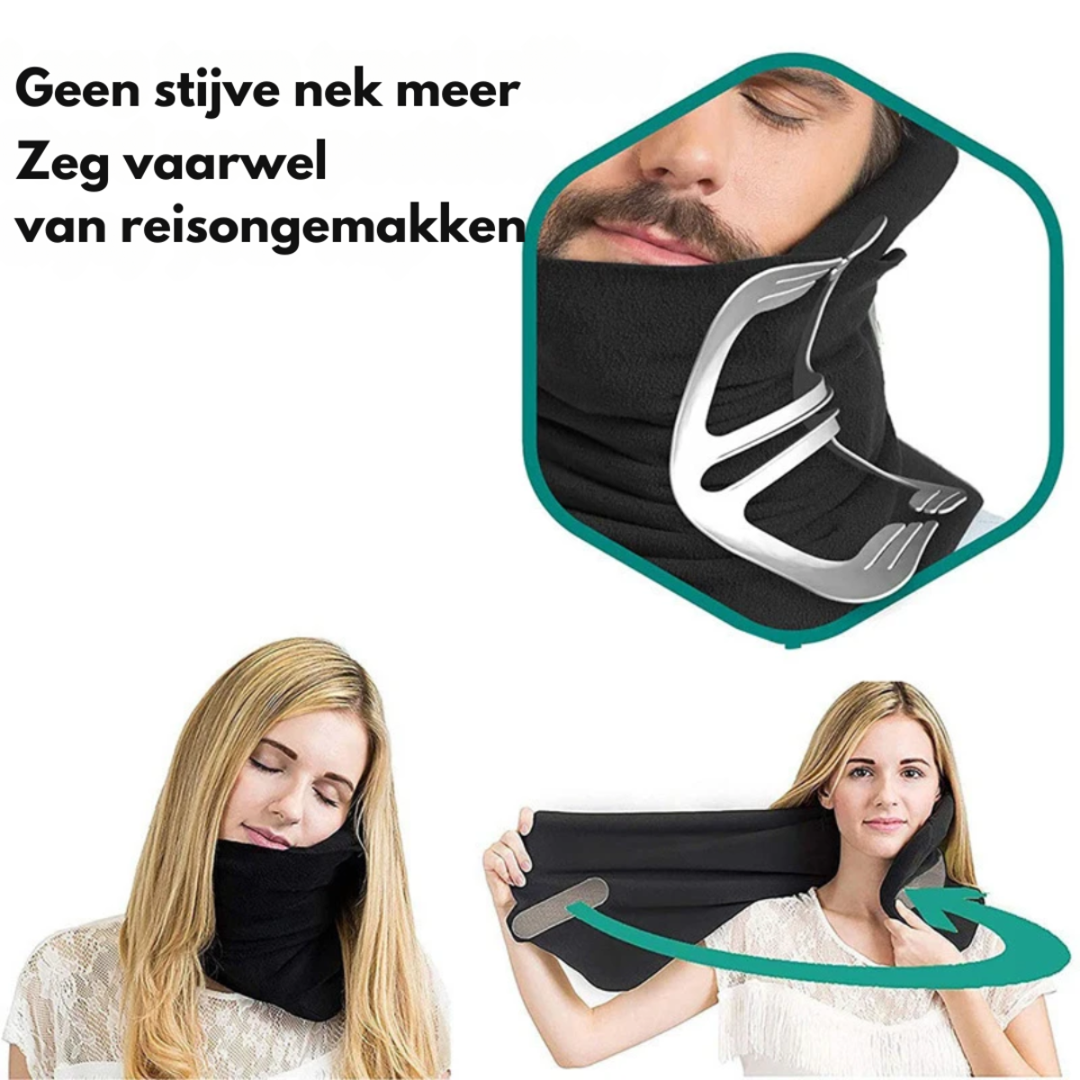 Neck Travel Pillow - Ultimate Comfort for Travelling | Lightweight & Hygienic