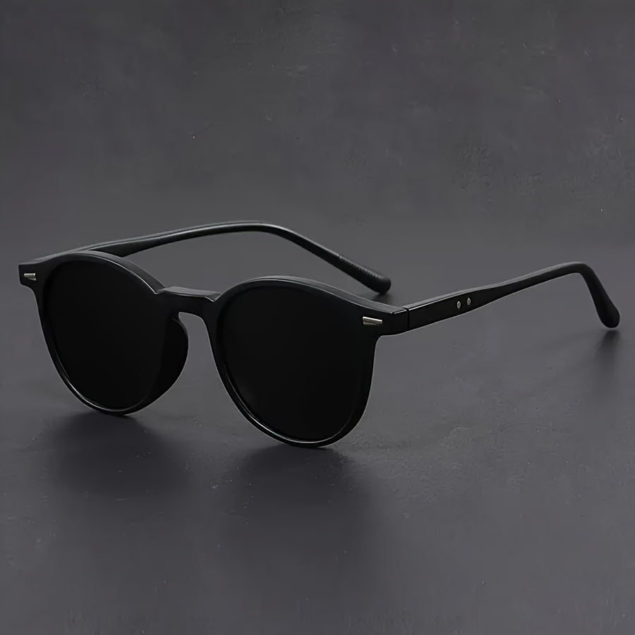 Men's Sunglasses | Lightweight Retro Round Frame | Tortoiseshell