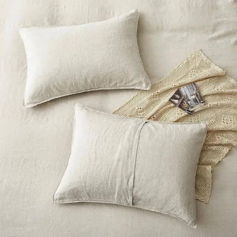 Linen Duvet Cover - Lightweight and Breathable