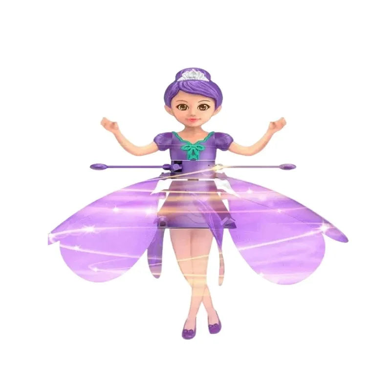 Flying Doll with Light - Dance Simulation & Gesture Control - Magical Flying Toy for Children