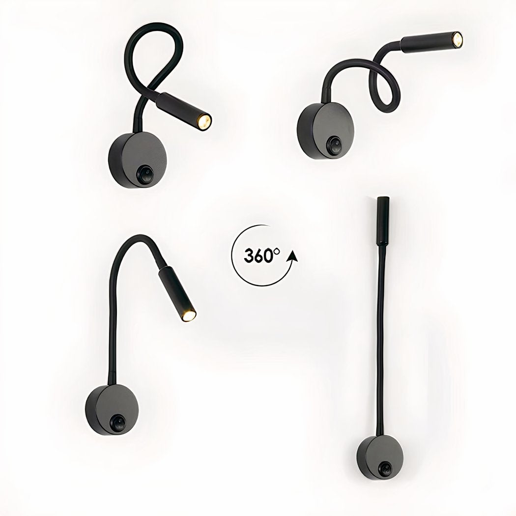 Flexible Wall Reading Lamp with Switch – Adjustable Light for the Perfect Reading Experience