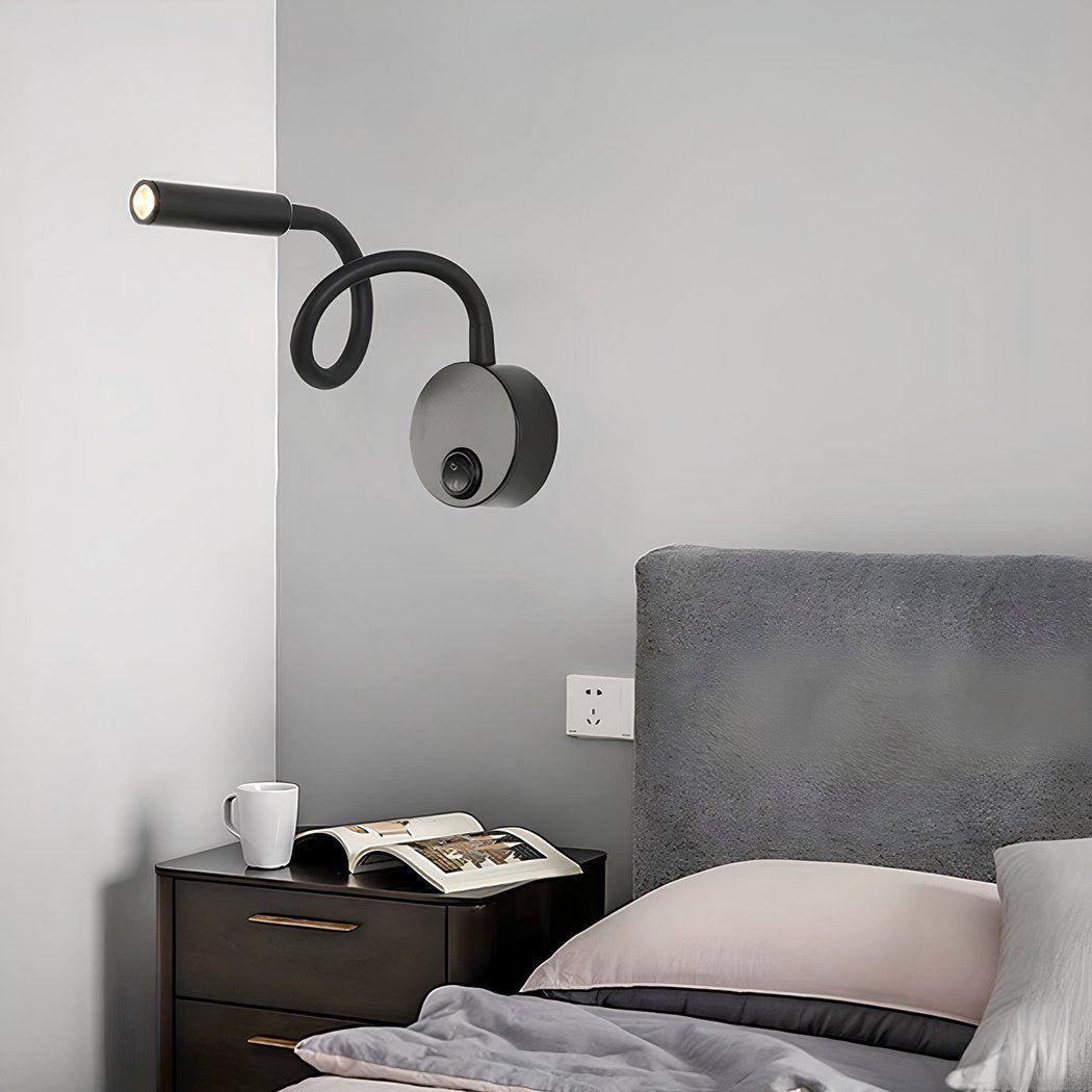 Flexible Wall Reading Lamp with Switch – Adjustable Light for the Perfect Reading Experience