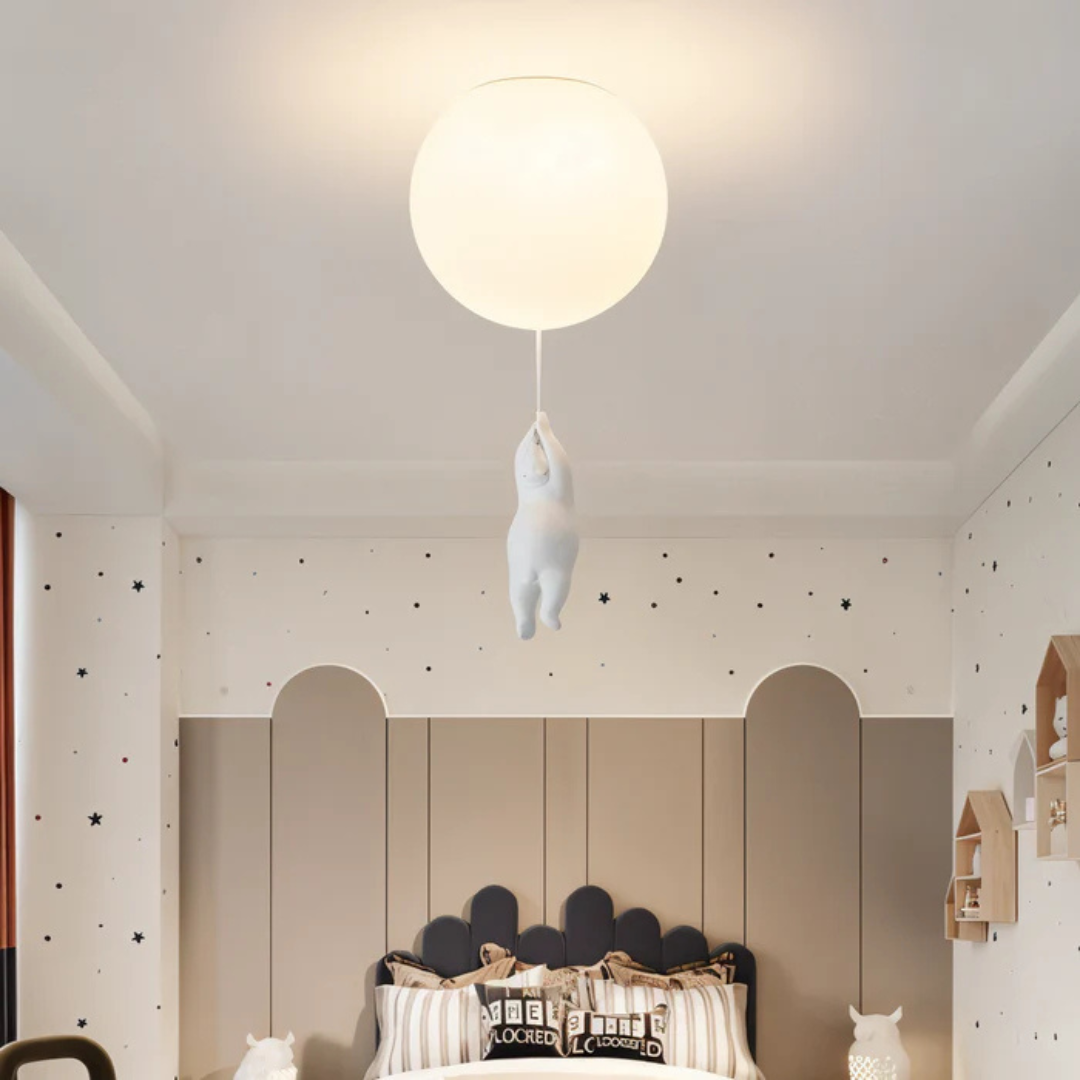 Hot Air Balloon Pendant Light | Magical Atmosphere | Children's Room & Bedroom