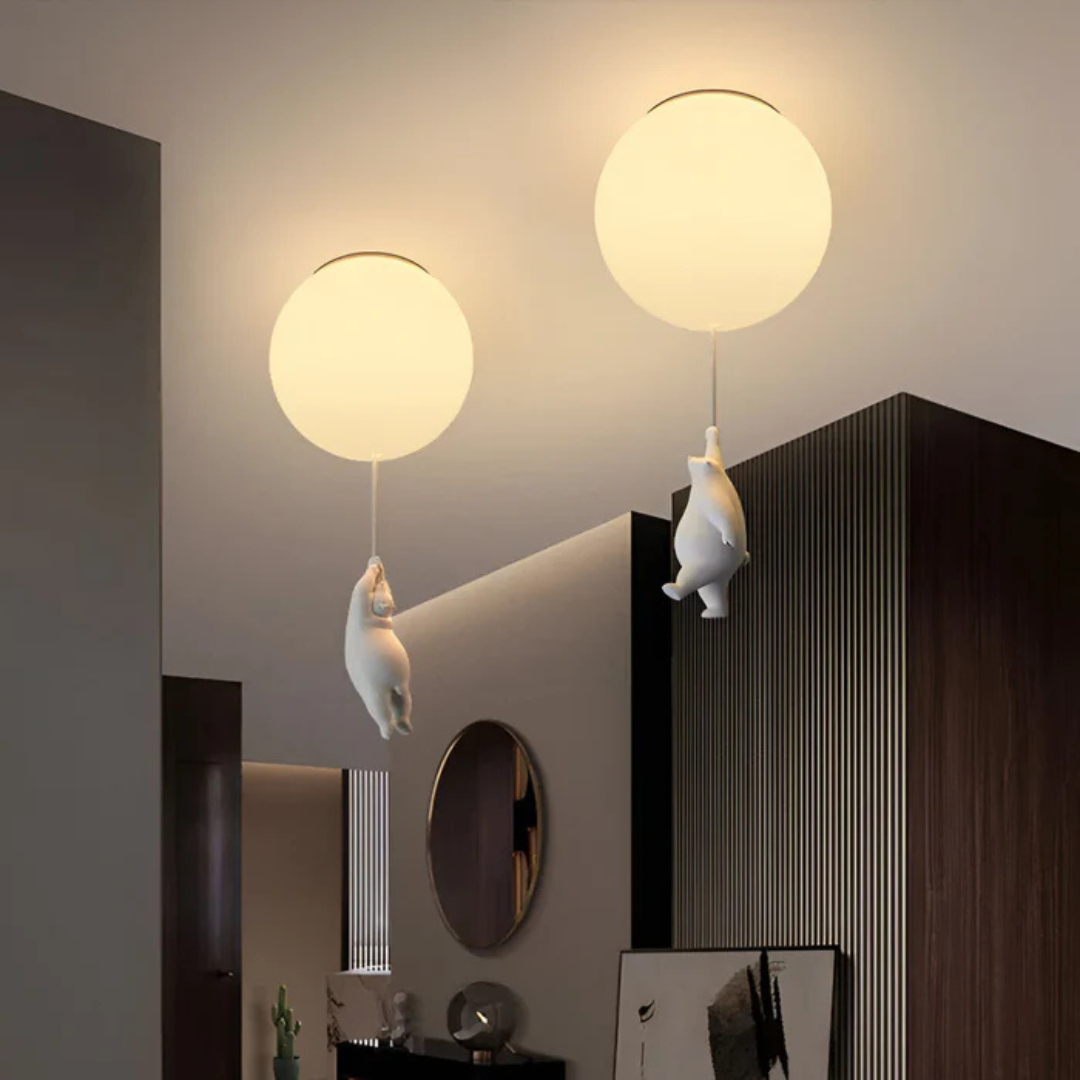 Hot Air Balloon Pendant Light | Magical Atmosphere | Children's Room & Bedroom