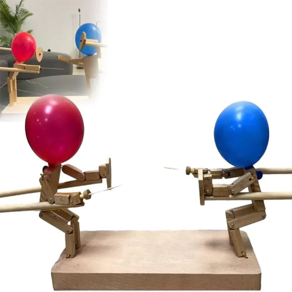 Dynamic Wooden Fencing Game - BambooBattles