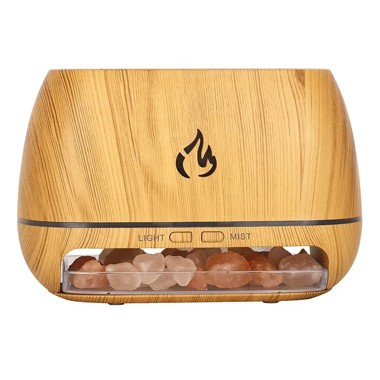 Himalayan Salt Aroma Diffuser with Mood Light – SaltSerenity