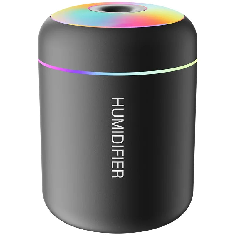 Mini Humidifier with Aromatherapy - USB Powered - Perfect for Car and Bedroom