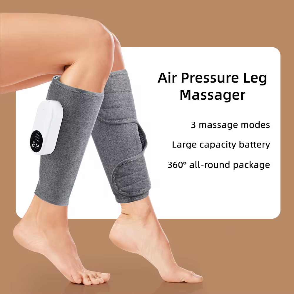 Electric Leg Massager - Air Compression with 3 Massage Modes