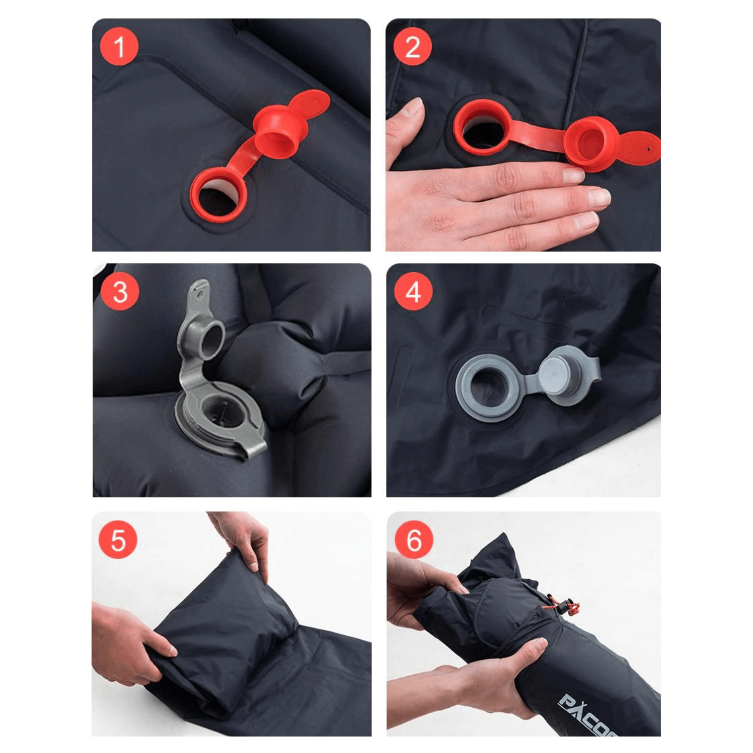 Ultralight Waterproof Sleeping Mat with Integrated Pump – AirRest